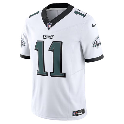 Men's A.J. Brown White Philadelphia Eagles Vapor F.U.S.E. Limited Jersey