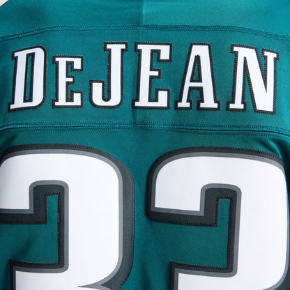 Men's Philadelphia Eagles Cooper DeJean Kelly Green Alternate Vapor F.U.S.E. Stitched Limited Jersey