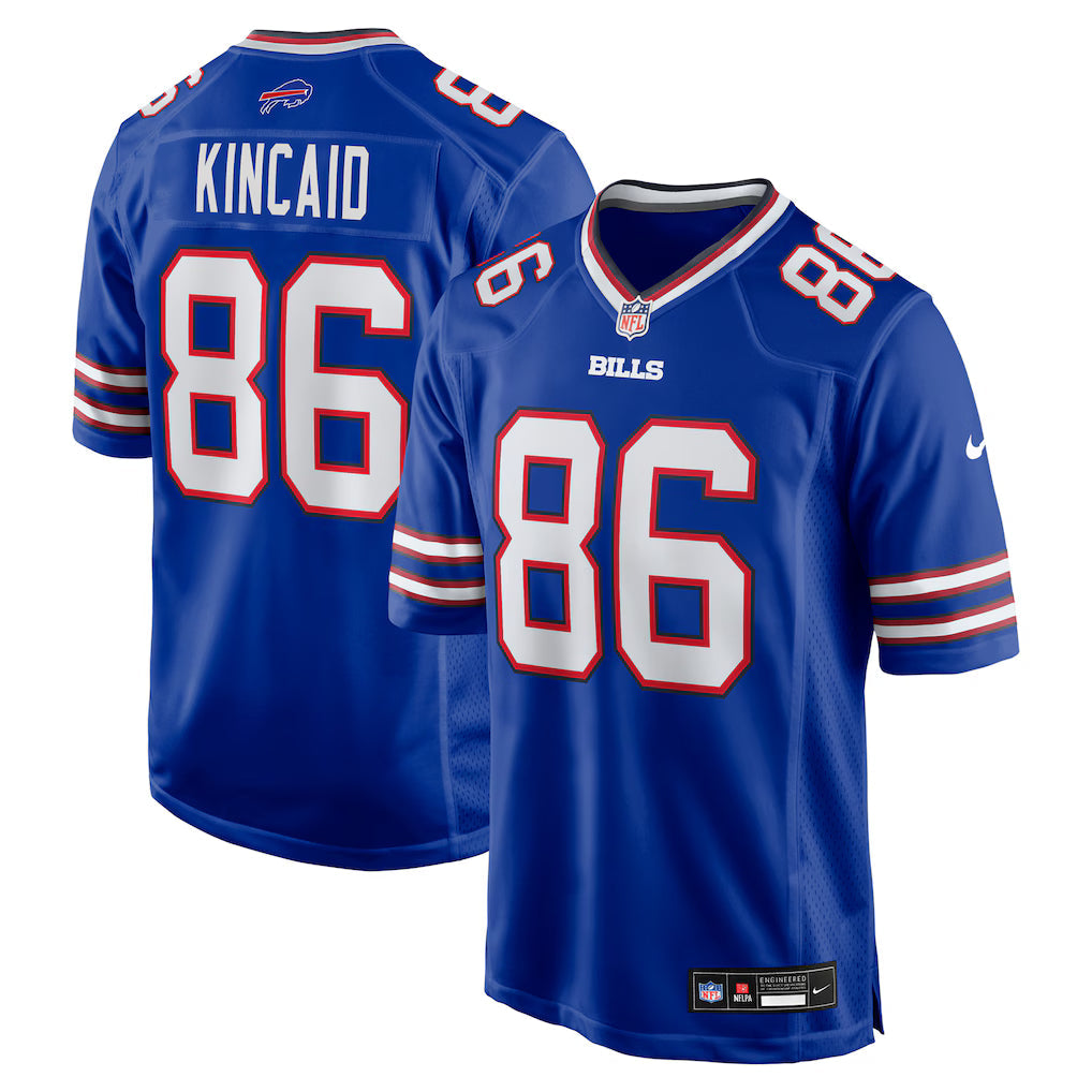 Men's Buffalo Bills Dalton Kincaid Royal Game Jersey