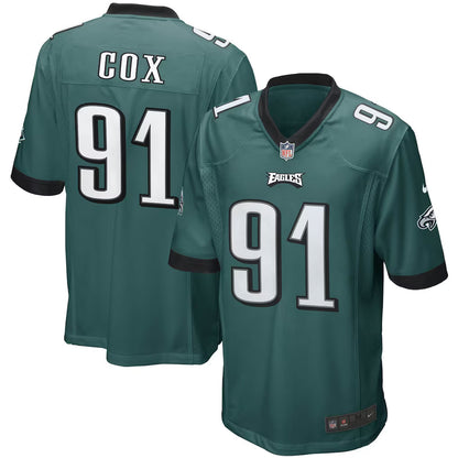 Men's Fletcher Cox Midnight Green Philadelphia Eagles Game Player - Jersey